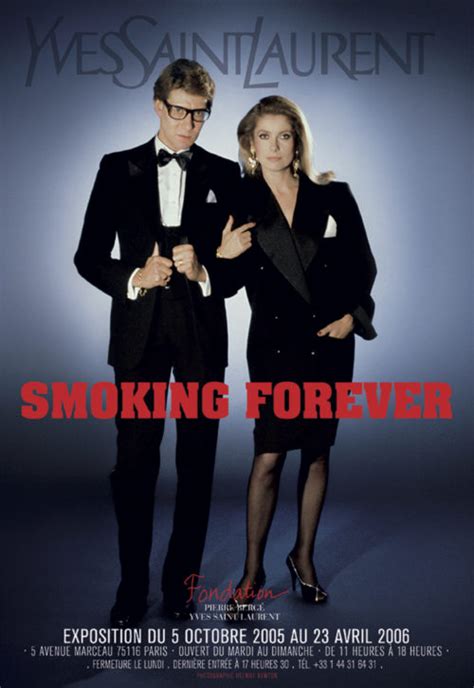 smoking forever ysl|THE STORY OF: Yves Saint Laurent’s Le Smoking.